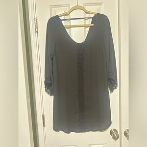 ASTR the label shift dress with lace details